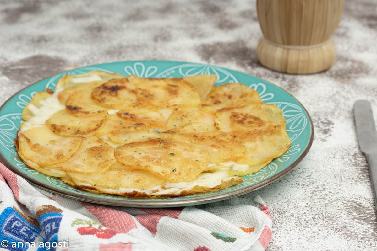 ROSTI DE BATATA RECHEADO derretido e delicioso