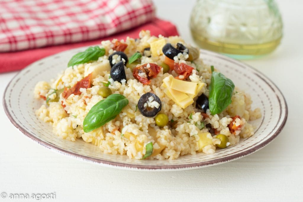 Salada de Bulgur fácil