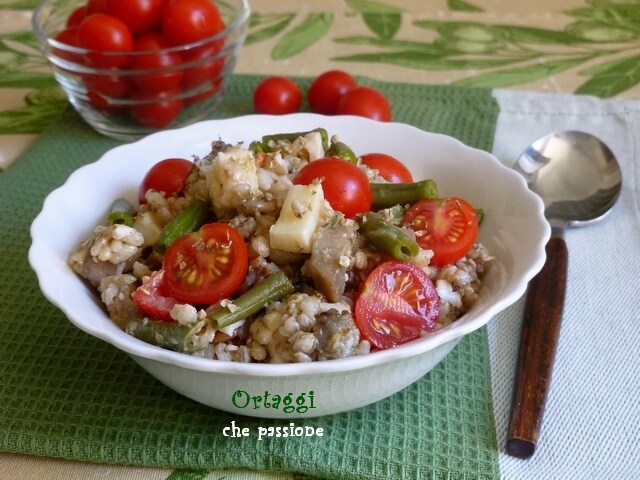 Salada de trigo sarraceno e arroz - Verduras que paixão by Sara