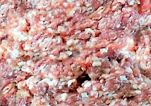 A linguiça condimentada caseira