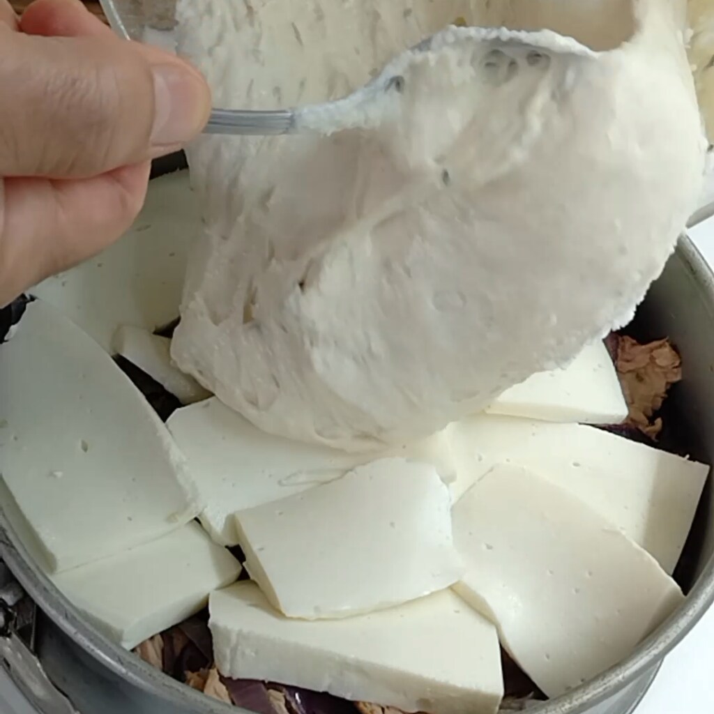 Torta rústica de atum e tomatinhos
