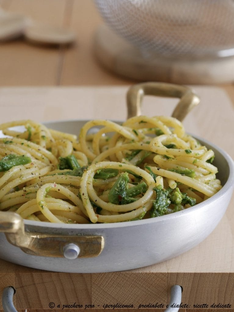 Spaghetti com os lassini mostarda canuta