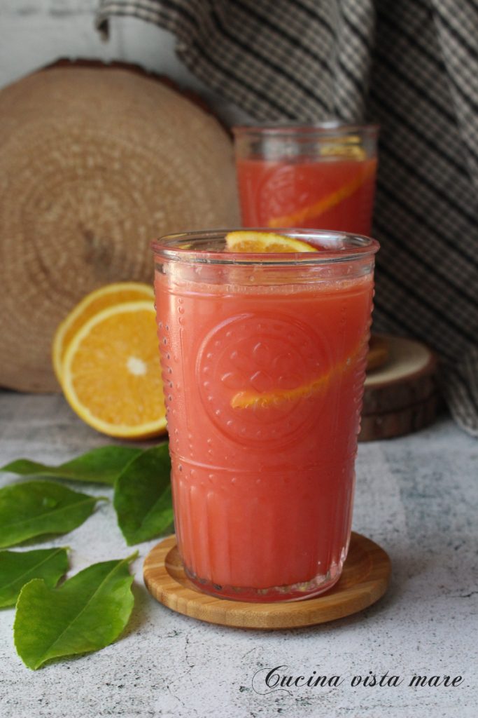 Spritz sem álcool Cozinha vista mar