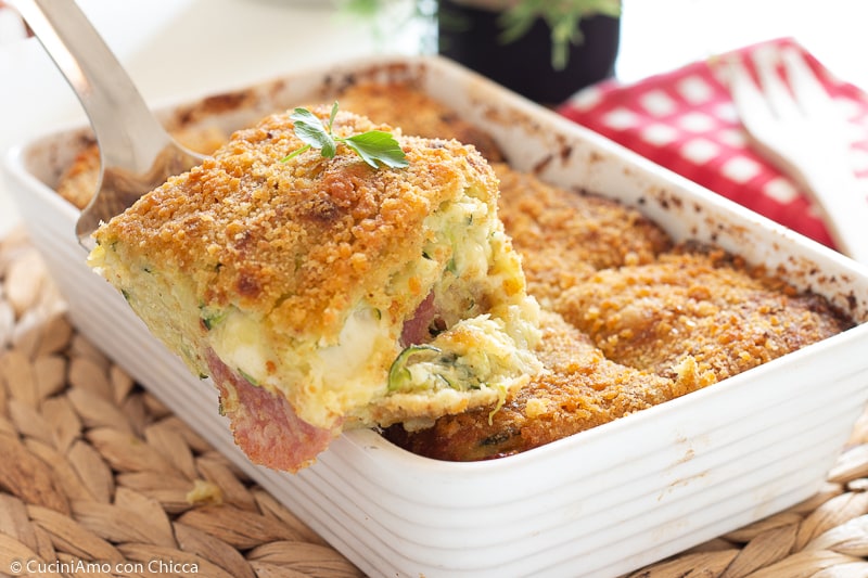 TORTINO DI ZUCCHINE E PATATE perfetto per stupire tutti