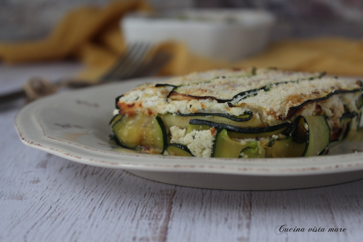 Timballini de abobrinha e ricota