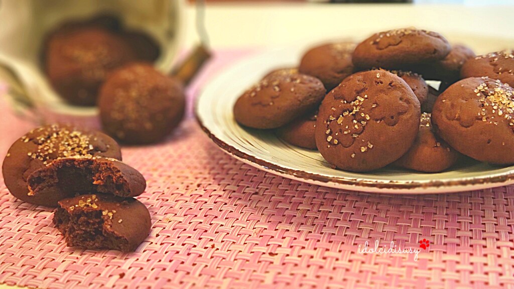 idolcidisusy Biscoitos de cacau com fermento natural