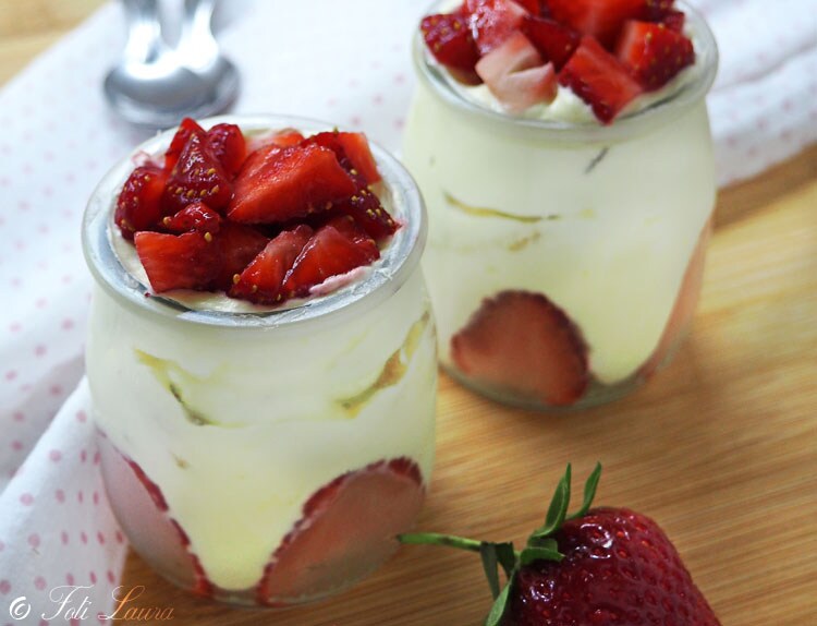 Tiramisù de morangos com chocolate: A sobremesa fresca e deliciosa da primavera