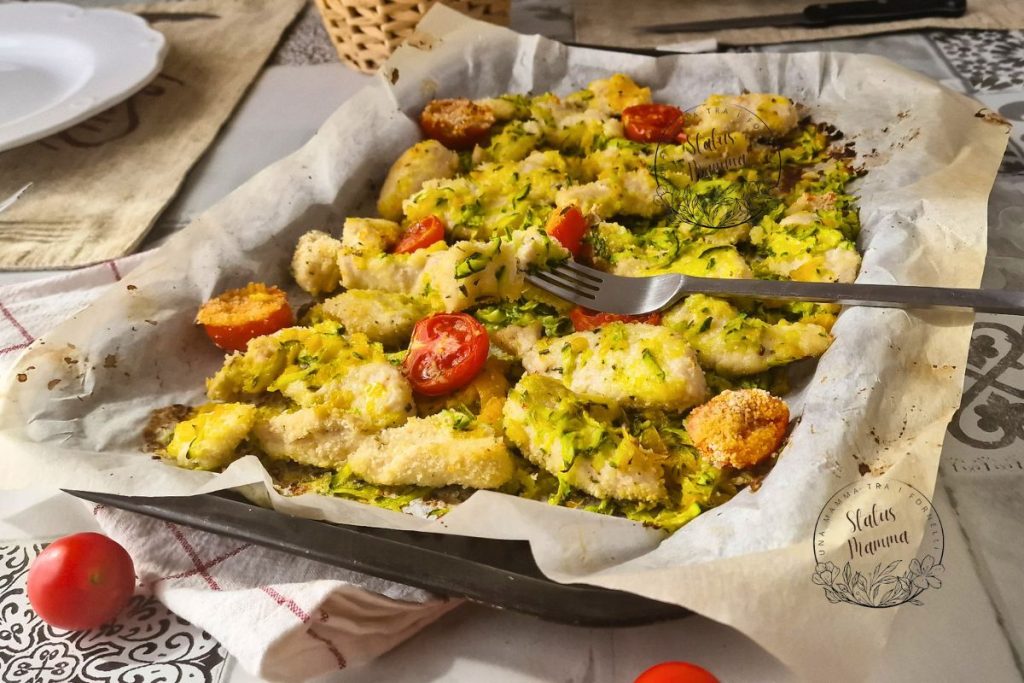 Tirinhas de Frango e Abobrinha com Tomatinhos: um Clássico da Vovó Revisitado