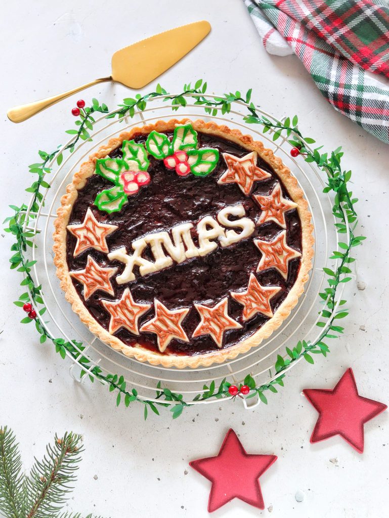 Torta de Natal (com massa de amêndoas)