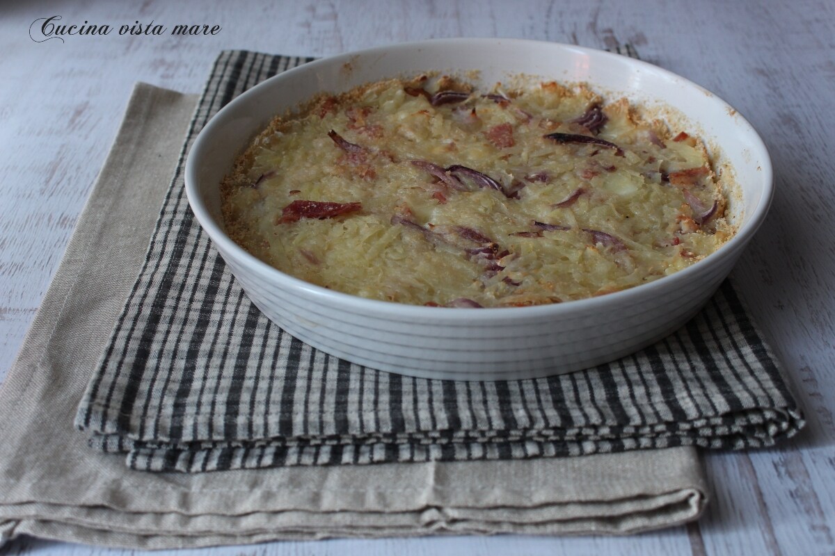 Torta de couve-flor e batata