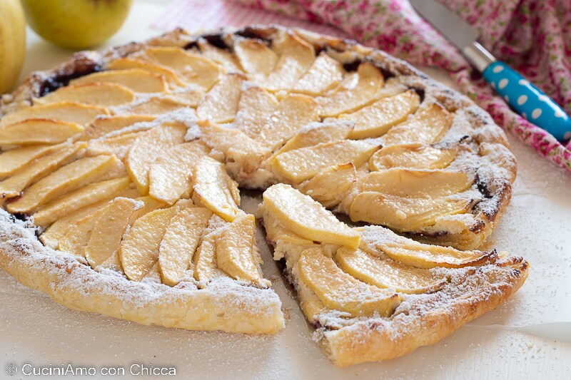 Torta simples de maçã