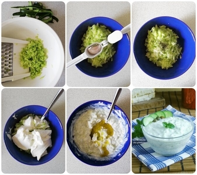 Tzatziki RECEITA foto passo a passo