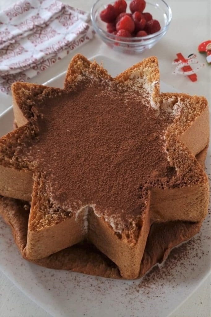 ESTRELA DE PANDORO COM TIRAMISÙ