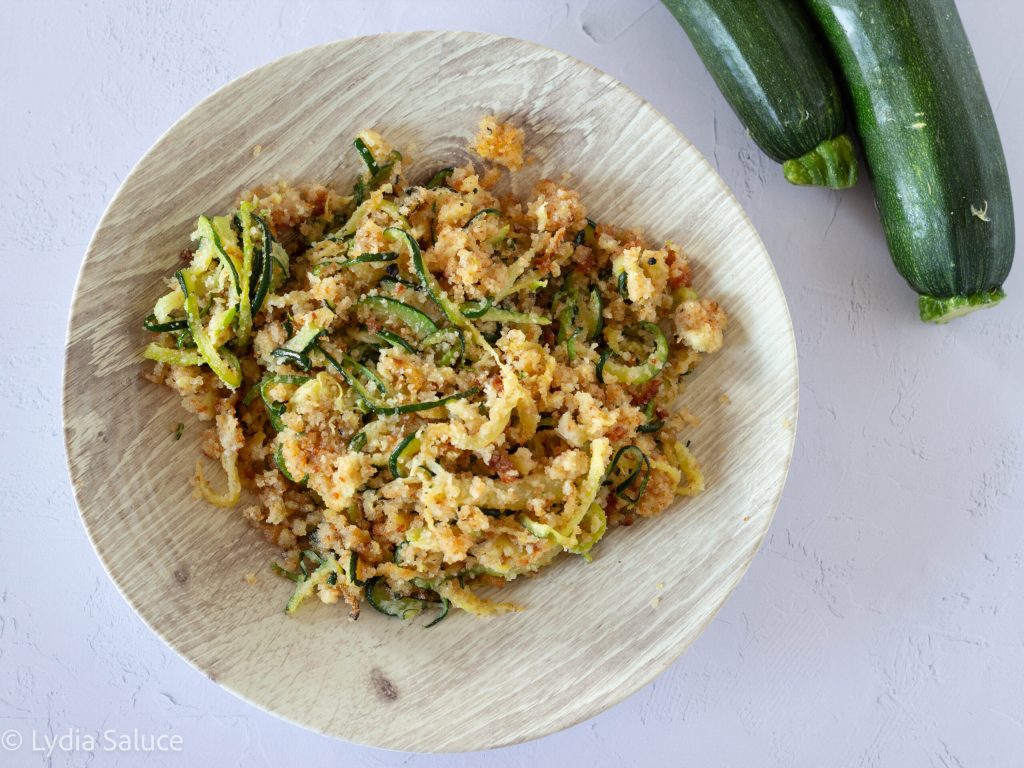 abobrinha frita com parmesão