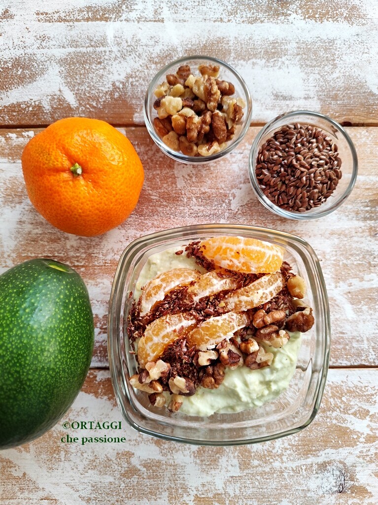 abacate e iogurte - creme ou mousse doce