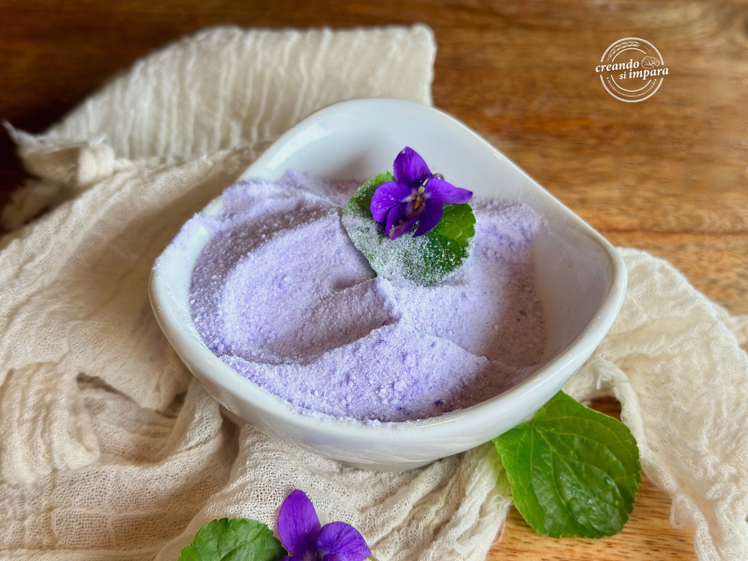 Açúcar de violetas