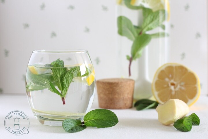 Água aromatizada sem açúcar