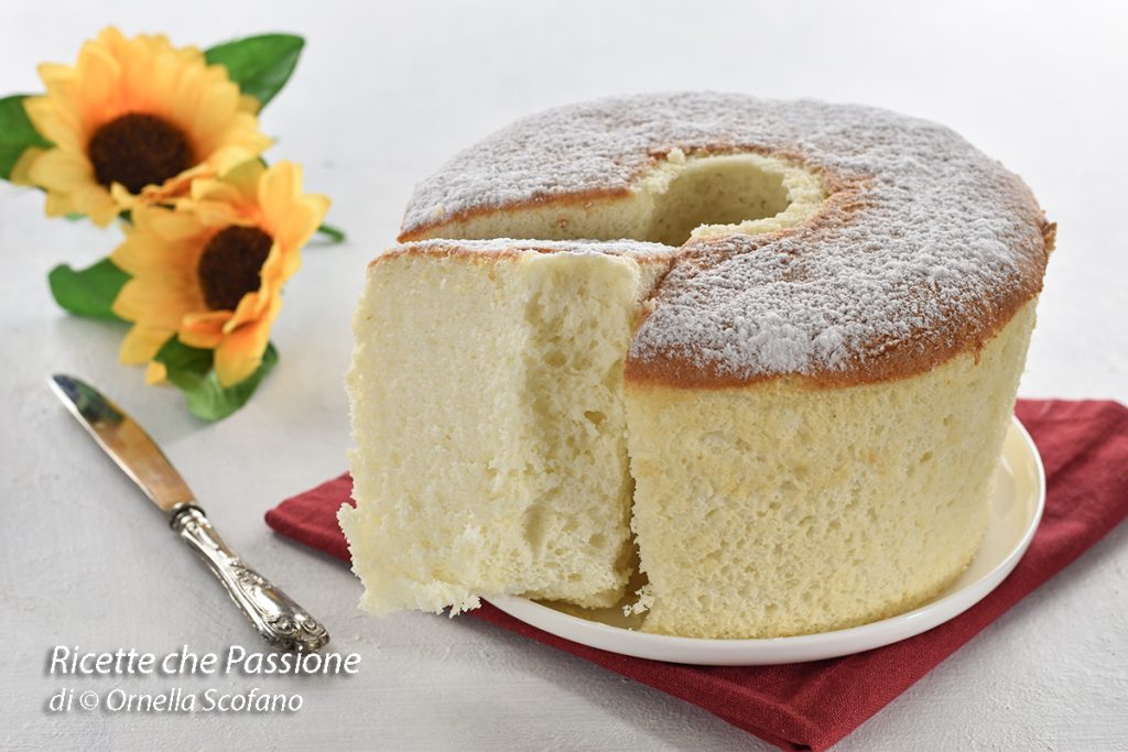 angel cake bolo de claras