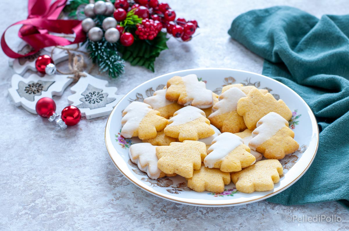 Árvores de avelã – Biscoitos de Natal simples e deliciosos