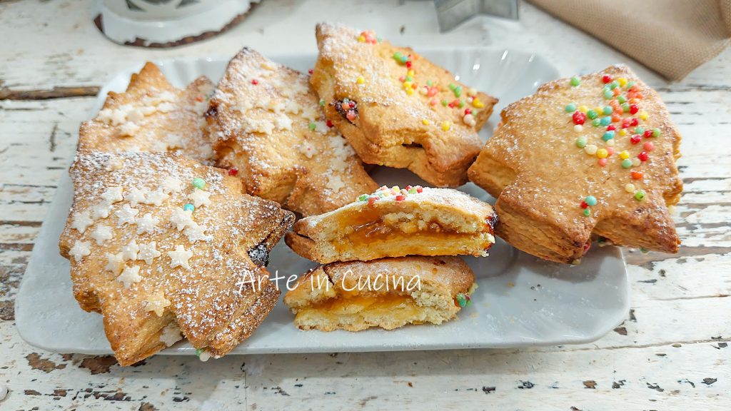 BISCOITOS DE ÁRVORE com GELEIA