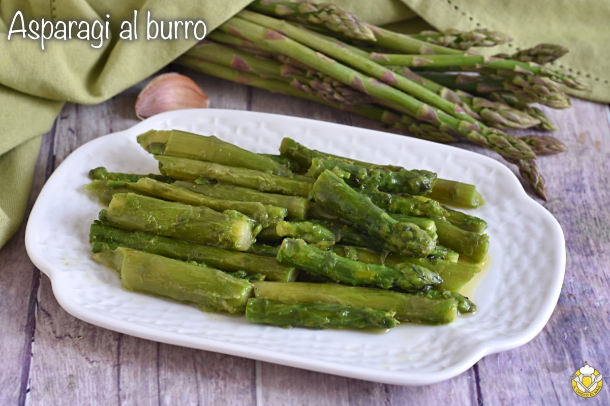 Aspargos na Manteiga