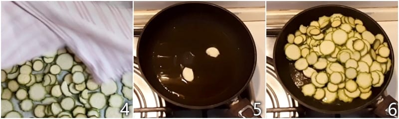 b. far seccare al sole le zucchine alla poverella