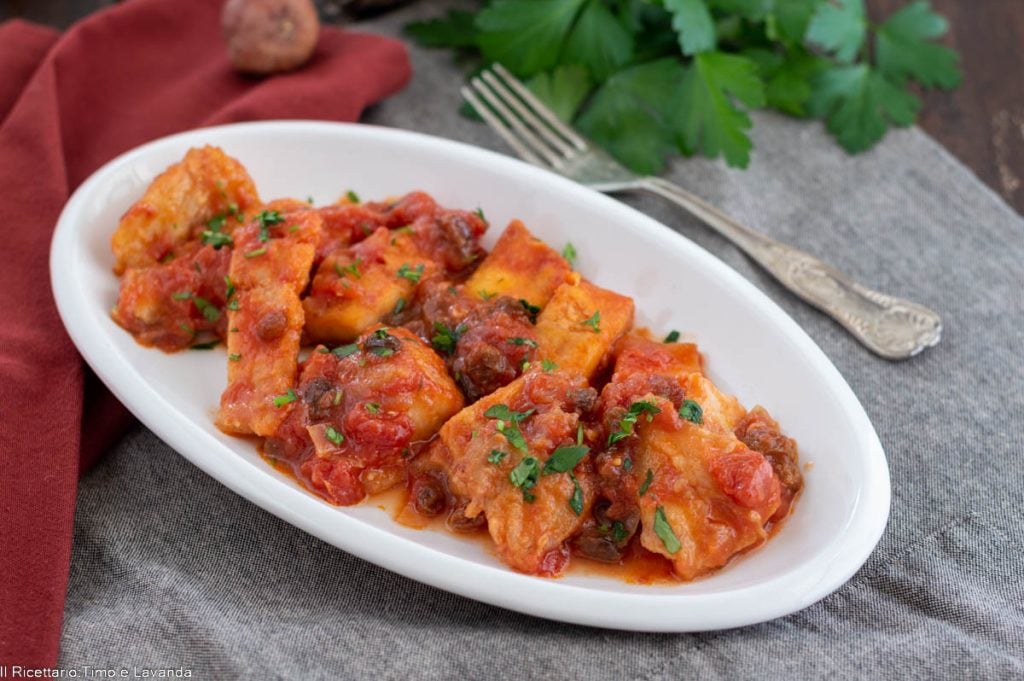 bacalhau com uvas-passas