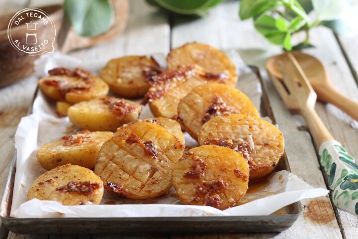 Batatas crocantes no microondas