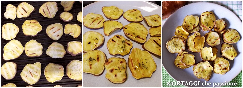 batatas-doces americanas grelhadas - ORTAGGI che passione