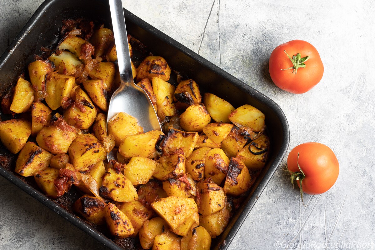 Batatas à pizzaiola