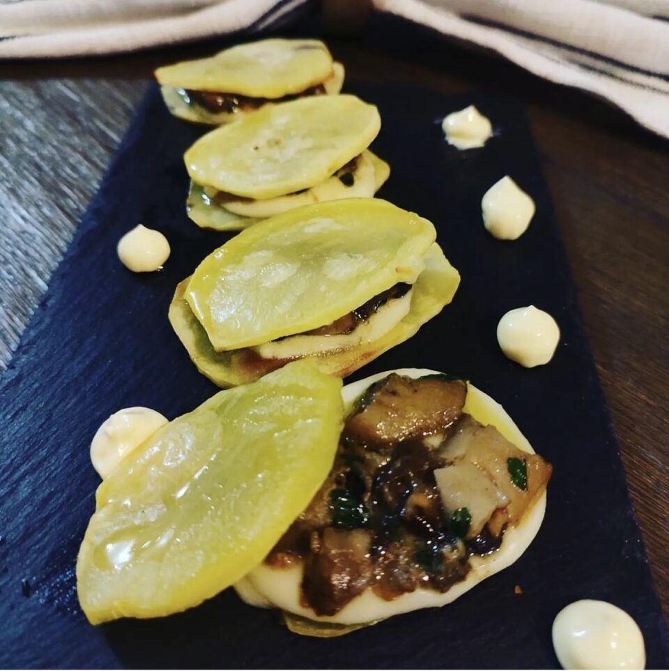 Sanduíche de batata