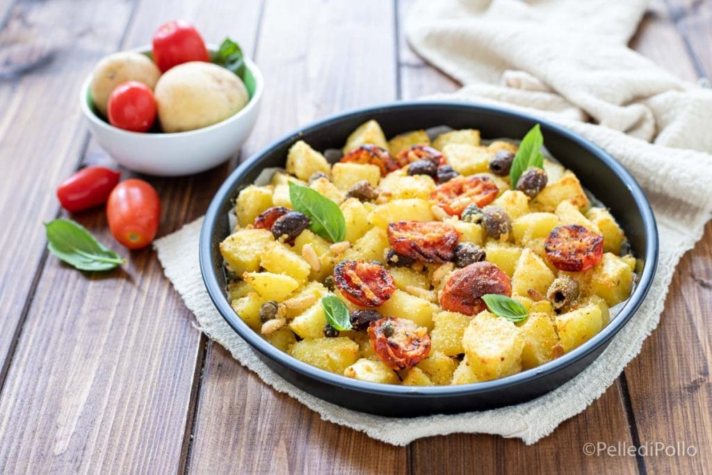 batatas assadas à siciliana