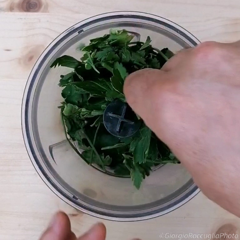 berinjela grelhada com molho de salsa