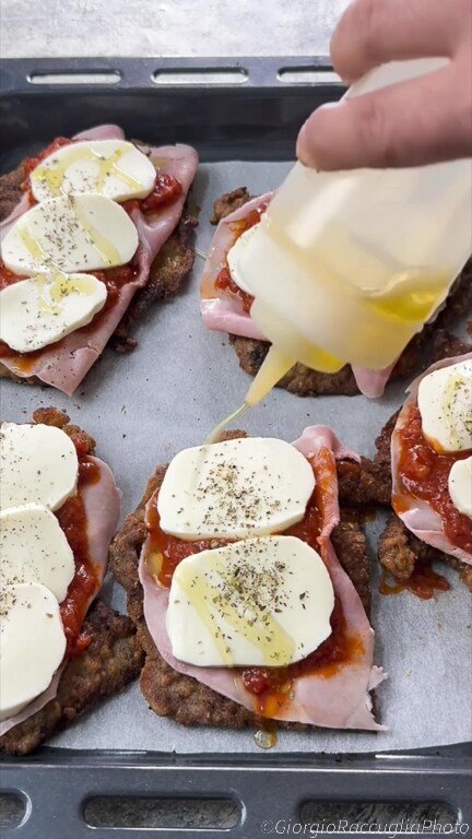 bife à parmegiana à pizzaiola