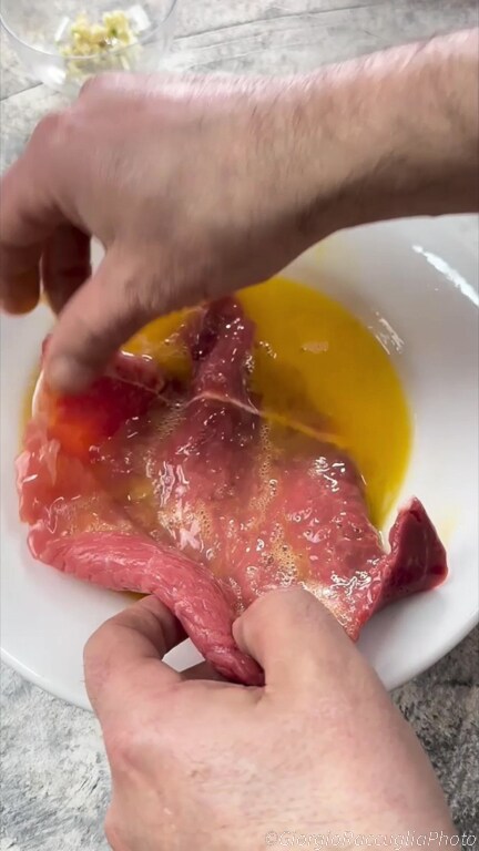 bife à parmegiana à pizzaiola