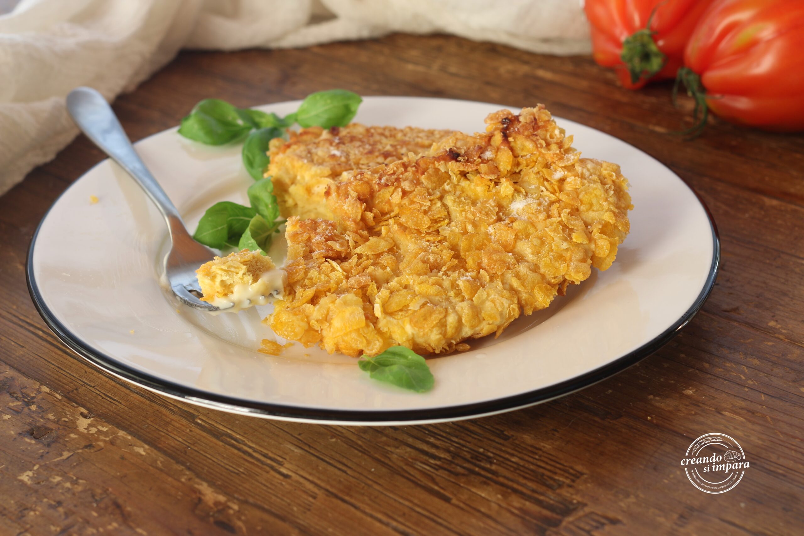 Bifes com farinha de grão-de-bico