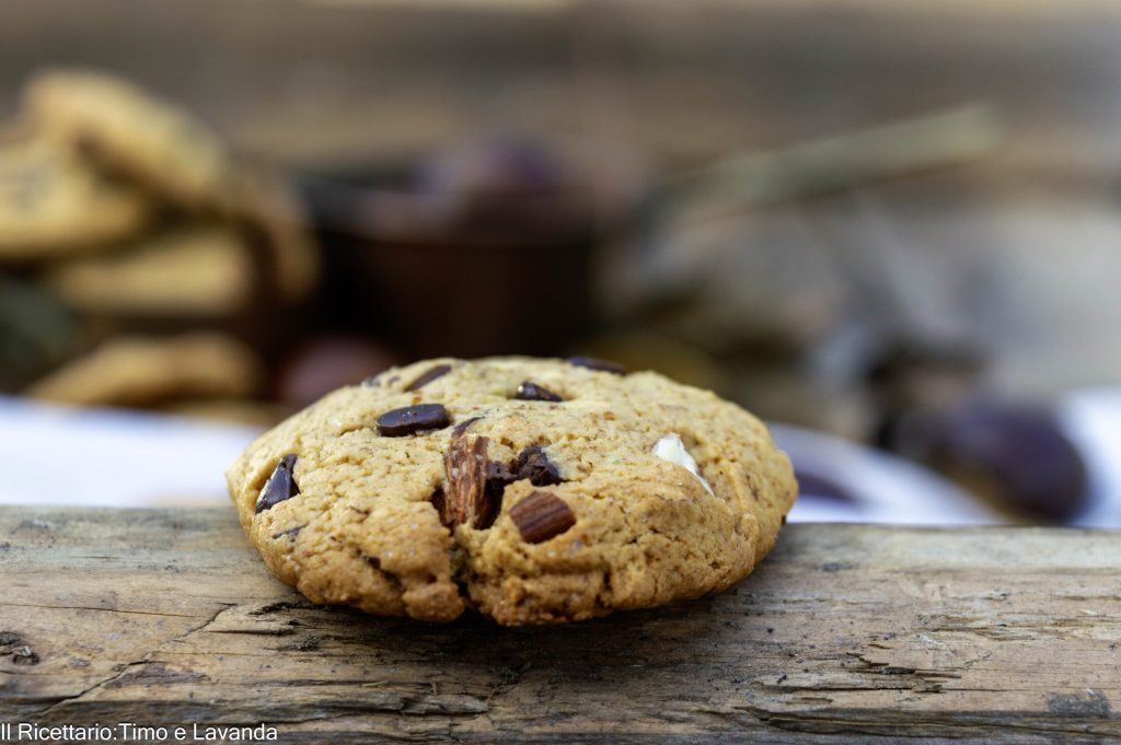 biscoitos de castanha