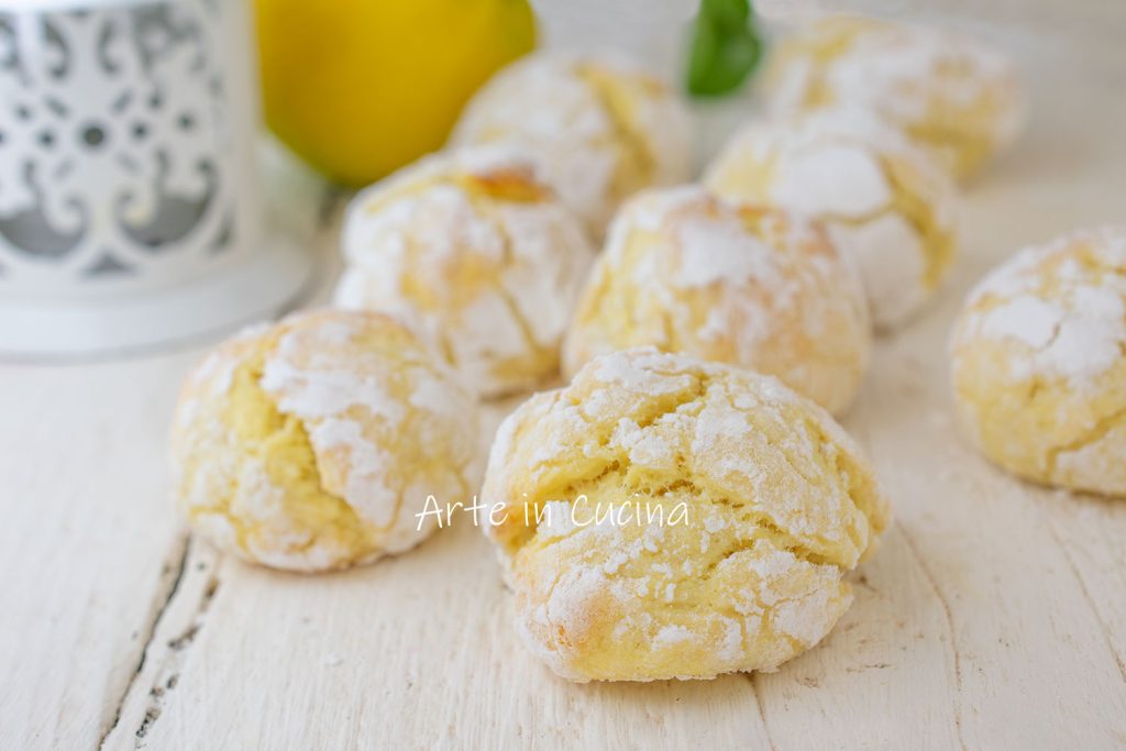 Biscoitos marroquinos de limão