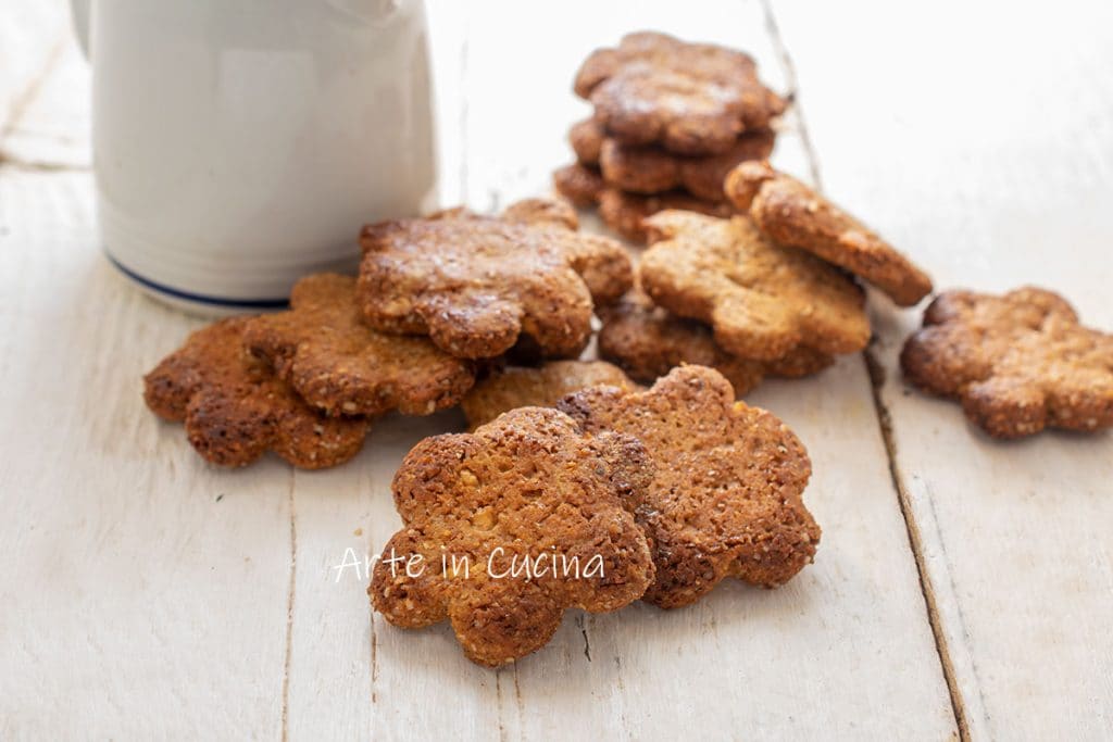 Biscoitos Rústicos Integrais sem Manteiga