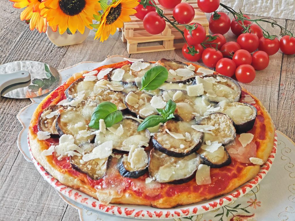 Pizza alla parmigiana
