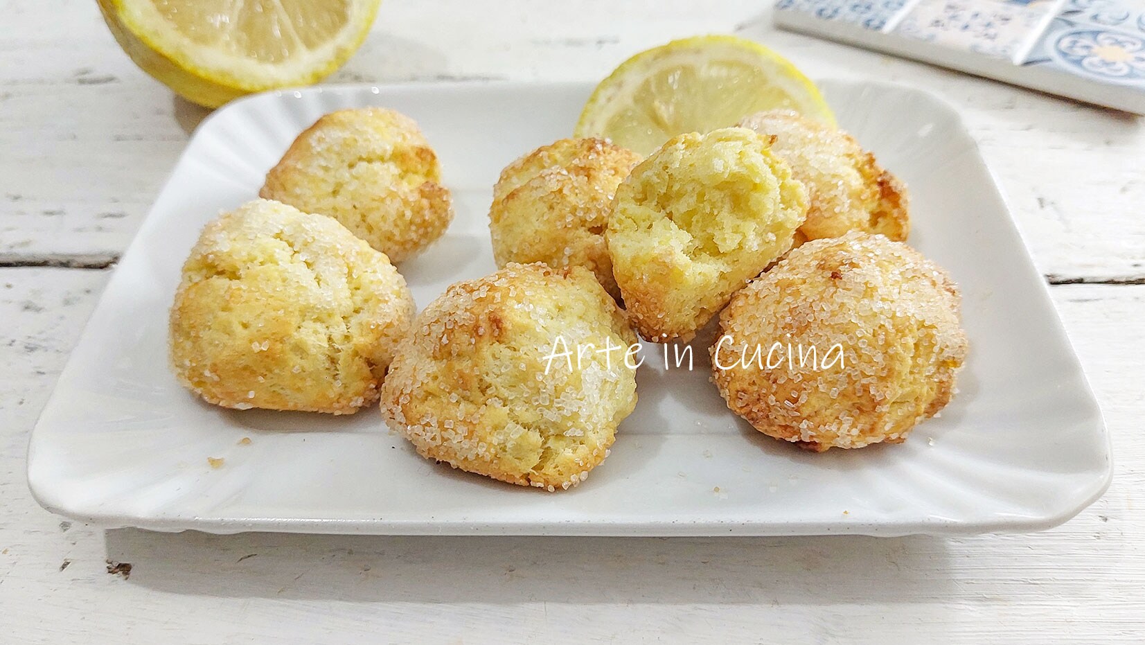 BOLINHOS DOCES de limão com fritadeira a ar