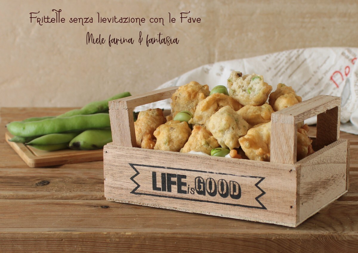 Bolinhos sem fermentação com favas
