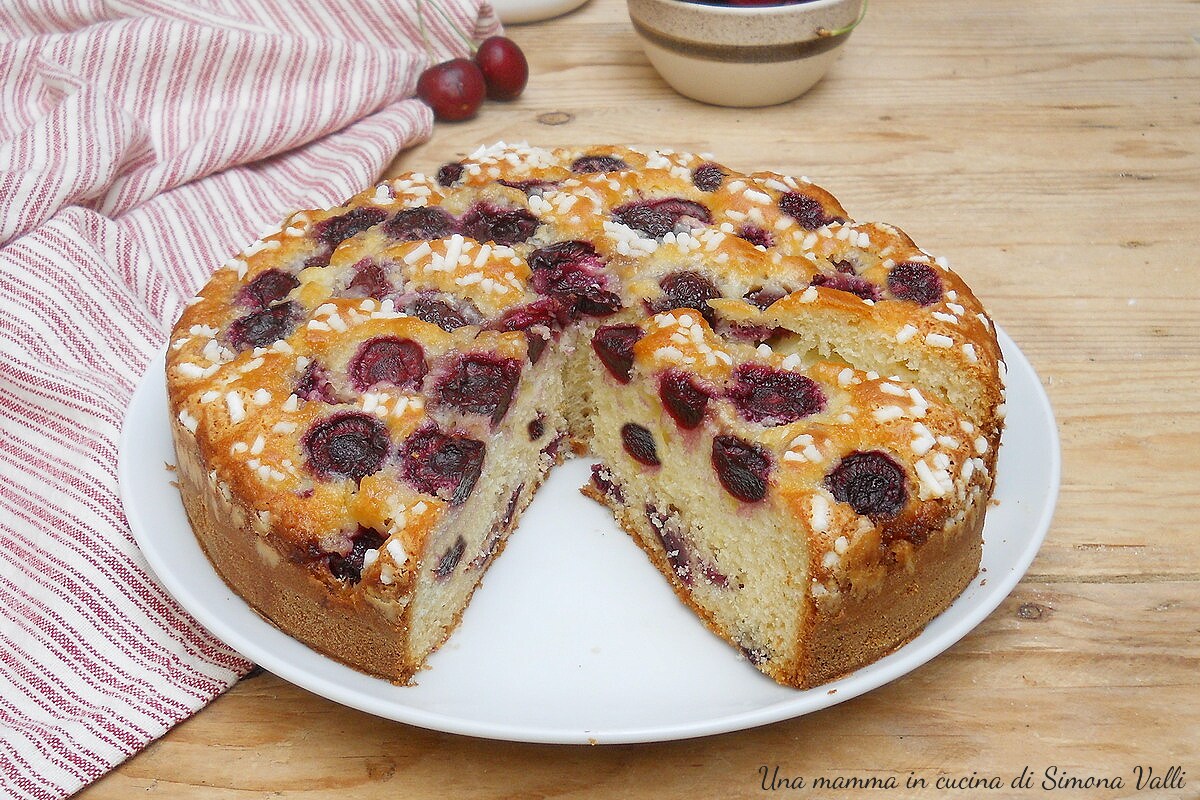 Bolo de cereja em 5 minutos