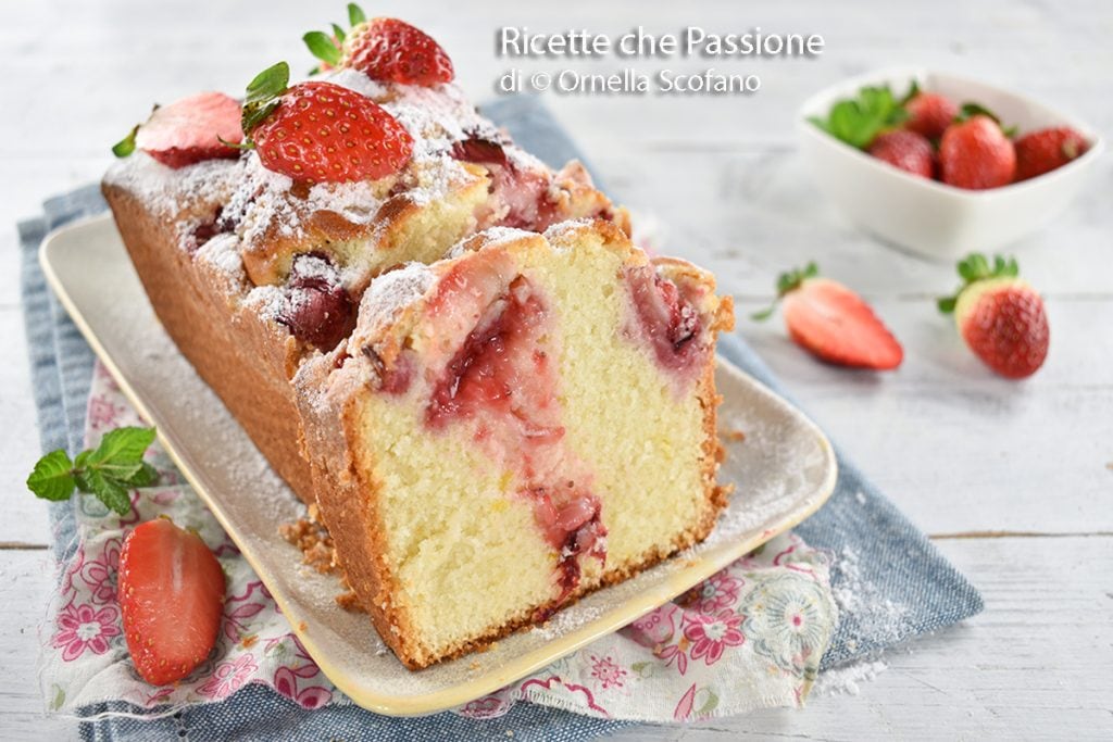 receita bolo de ameixa com morangos
