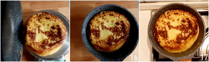 bolo de batata na frigideira com presunto cozido e queijo receita rápida sem forno o grão de milho 6 virar