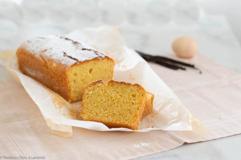 bolo de baunilha com farinha de arroz