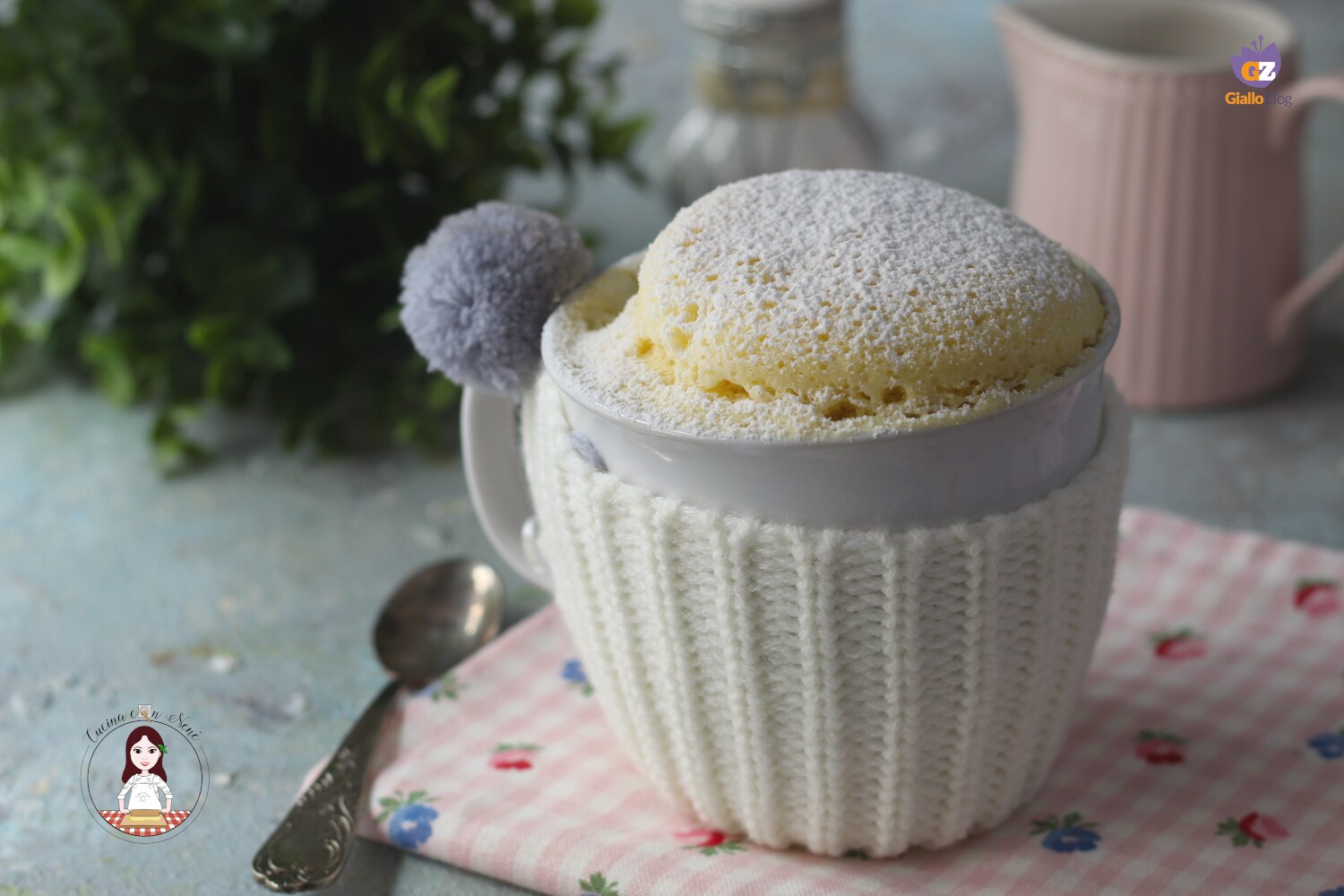 Bolo de caneca no micro-ondas
