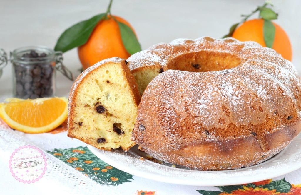 bolo de laranja com chocolate