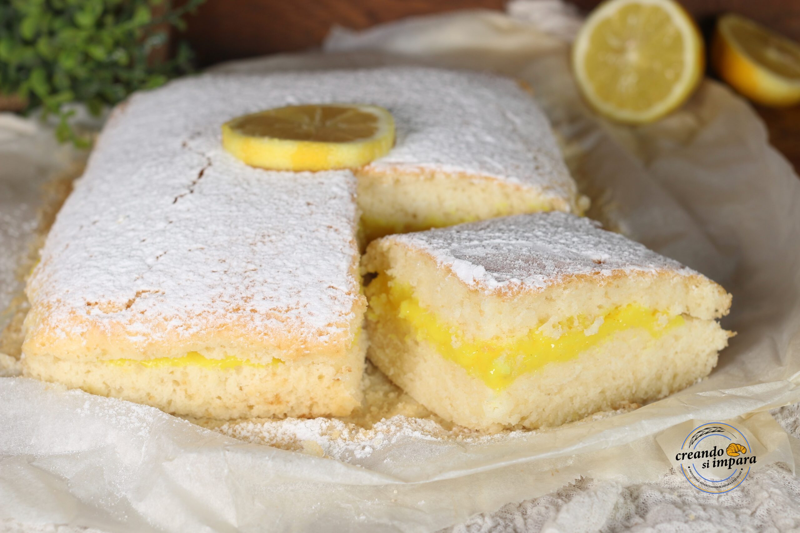 Bolo de limão sem manteiga, leite e ovos