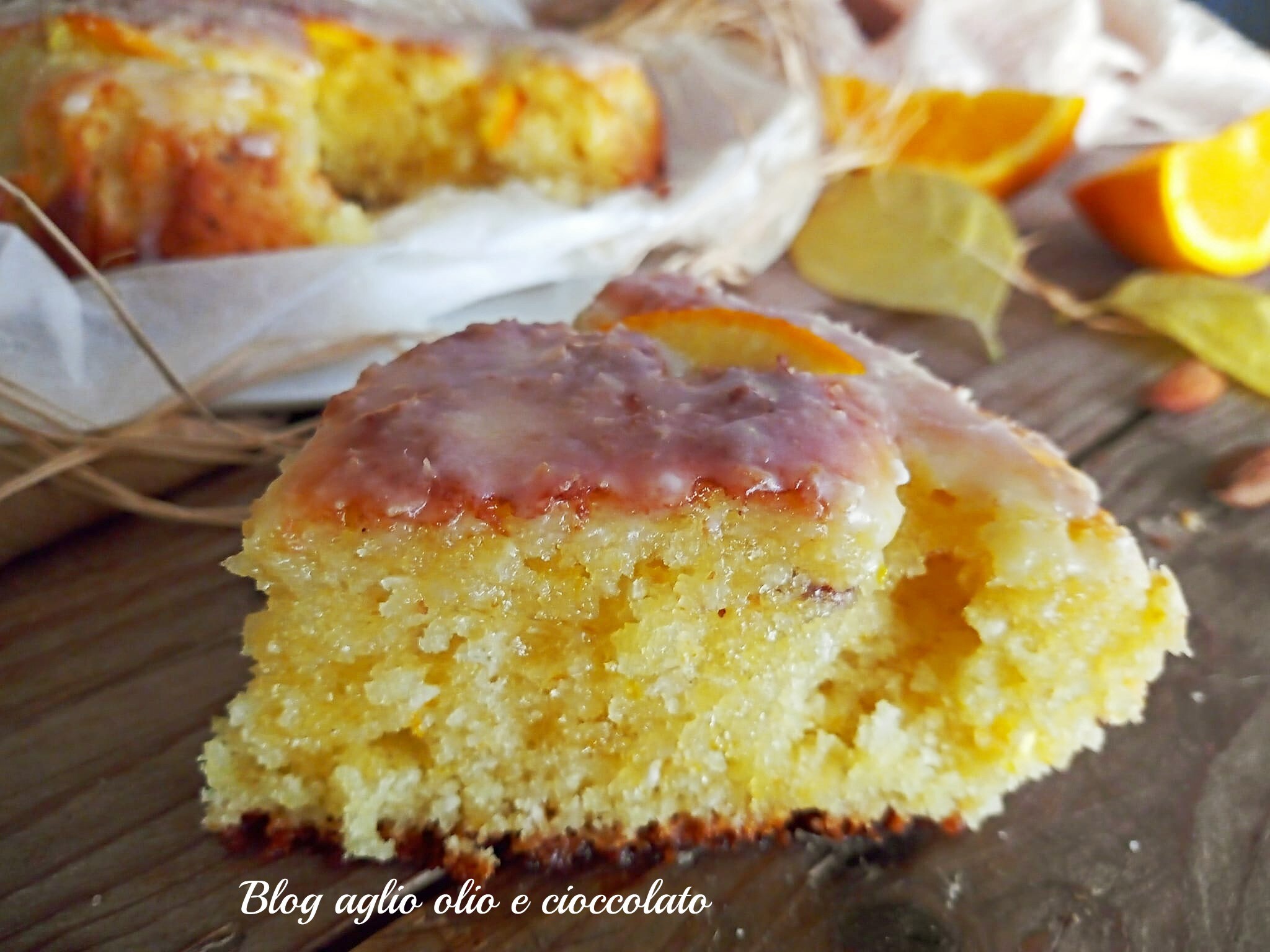 BOLO DE LARANJA COM COBERTURA